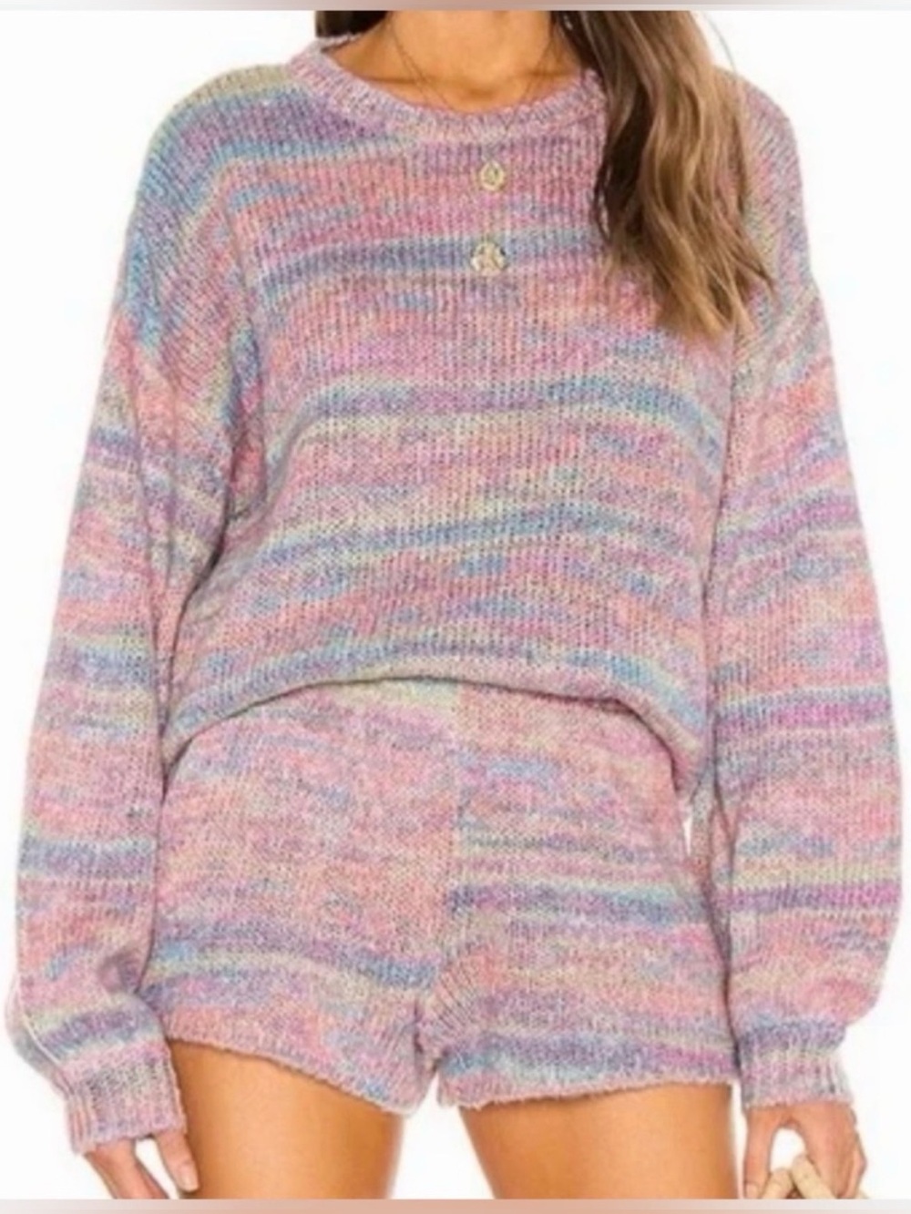 Show Me Your Mumu Pismo Sweater ~ in Spacedye Knit